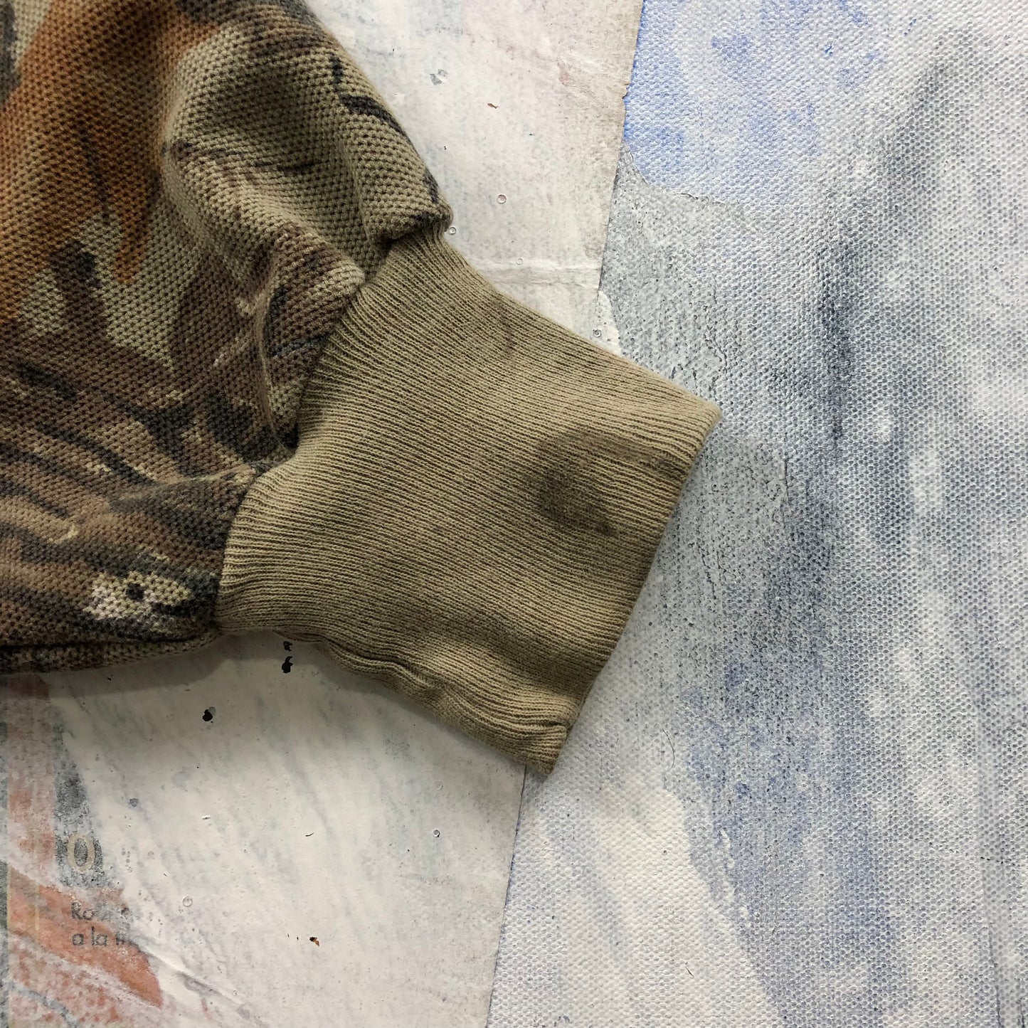 Vintage USA Spartan Real Tree Long Sleeve Heavyweight Polo Shirt XXL