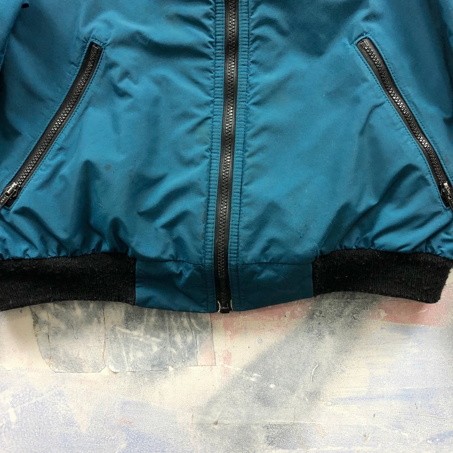 Vintage L.L Bean Warm Up Bomber Fleece Lined Zip Jacket M