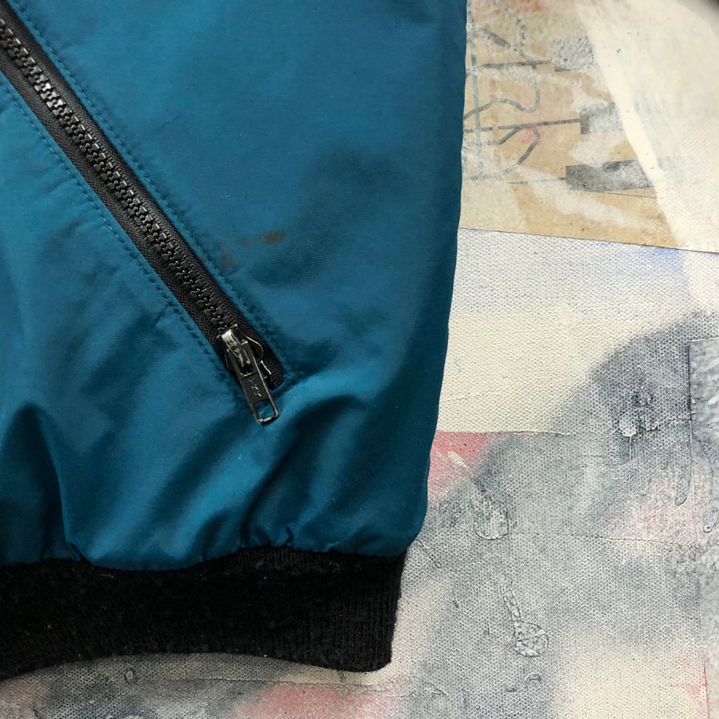 Vintage L.L Bean Warm Up Bomber Fleece Lined Zip Jacket M