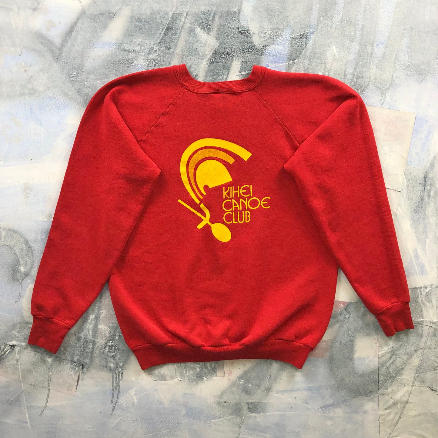 Vintage USA 90s Kihei Canoe Club Hawaii Crewneck Sweatshirt XL