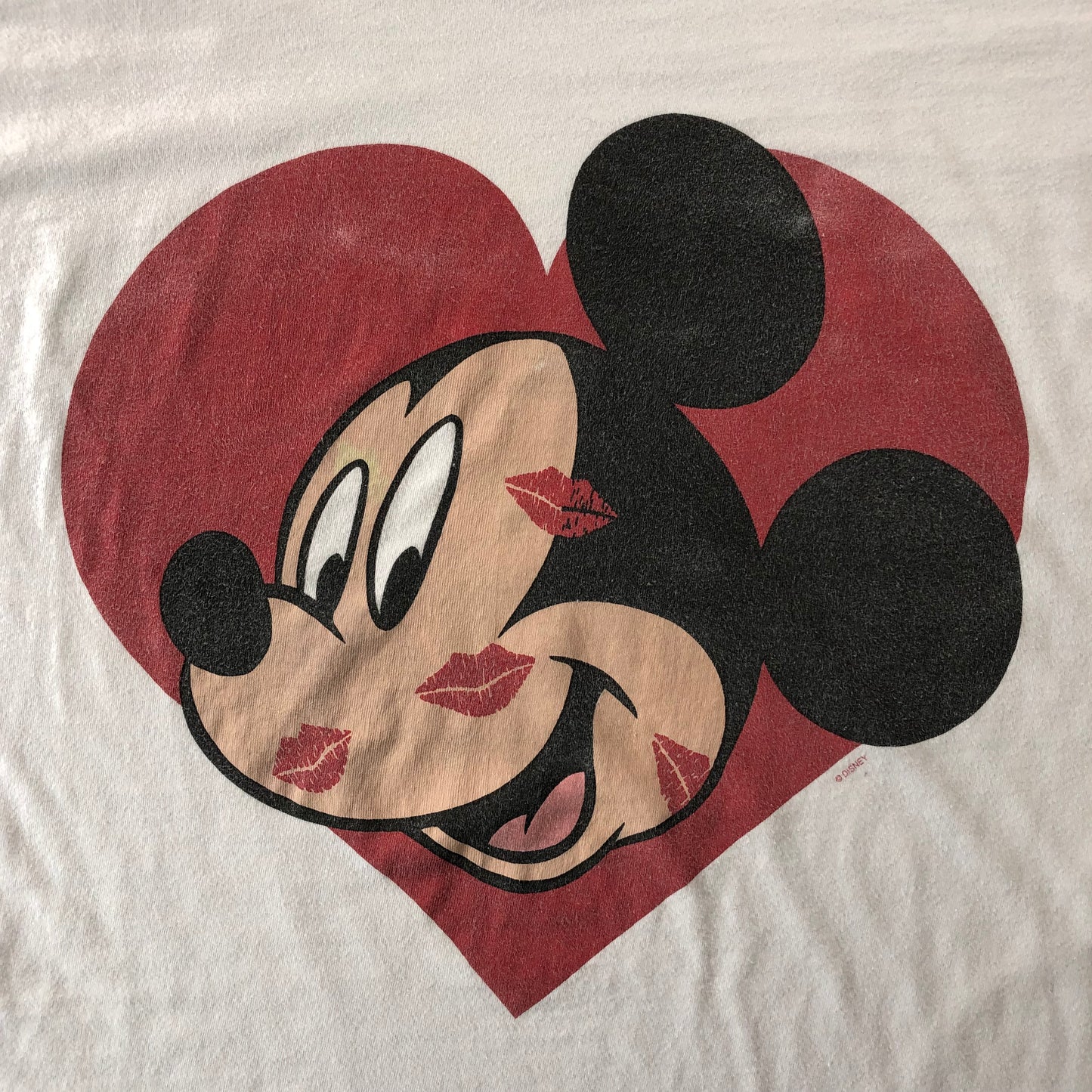 Mickey Unlimited Heart & Kisses T Shirt XL