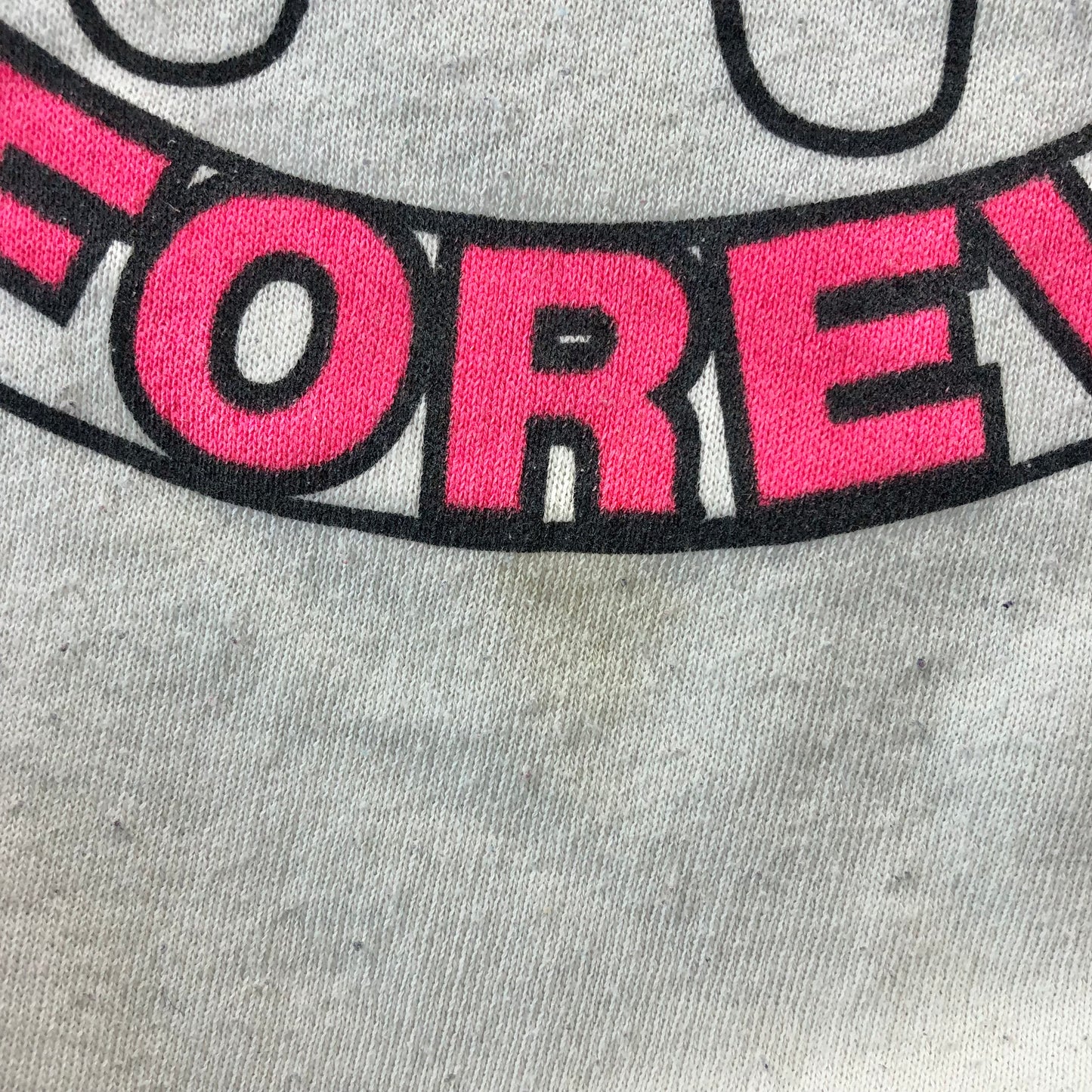 Vintage 90s A Smile Is Forever Crewneck Sweatshirt M