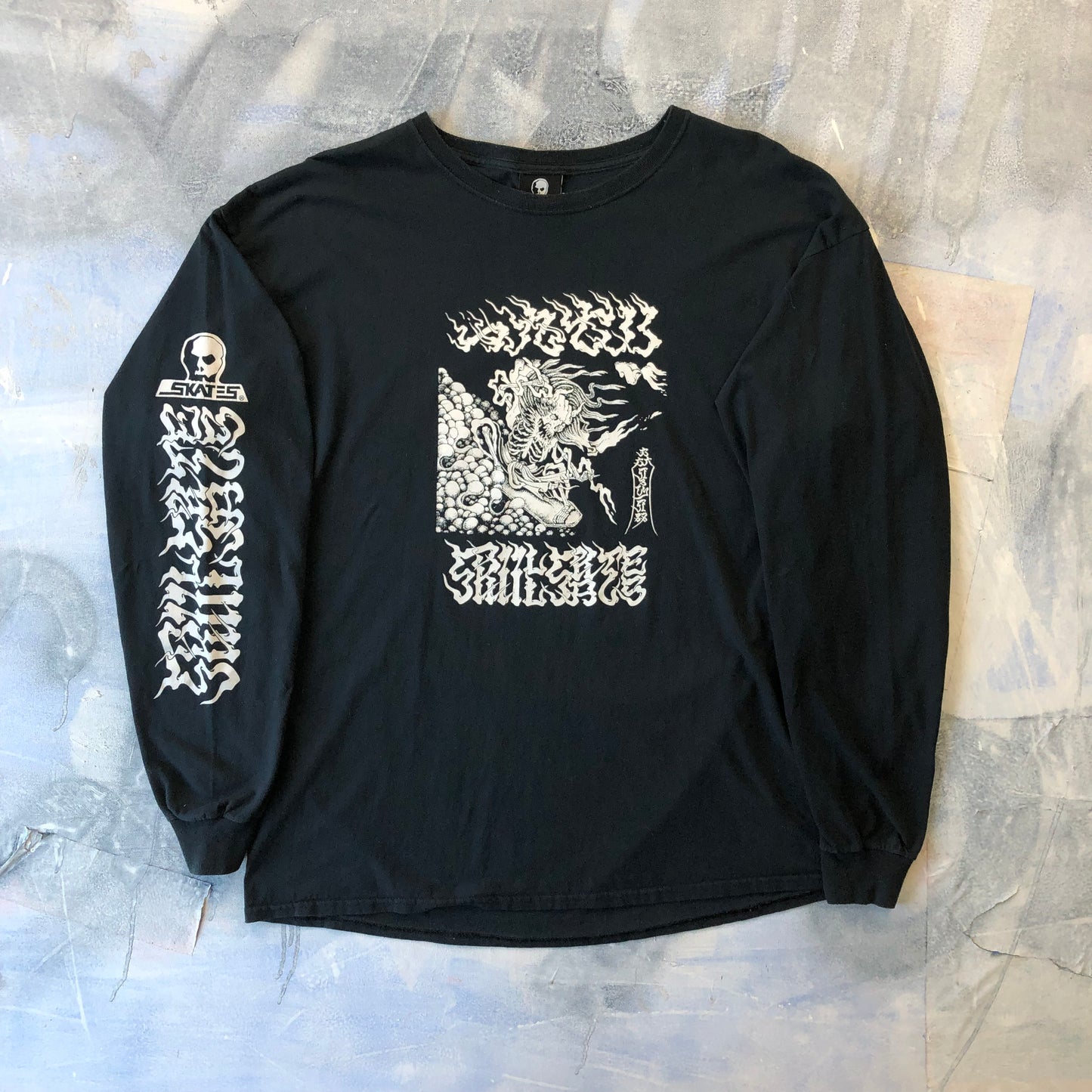Skull Skates Sixty Sixx Doom Sled T Shirt L