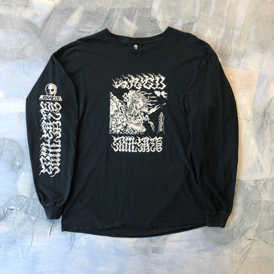 Skull Skates Sixty Sixx Doom Sled T Shirt L