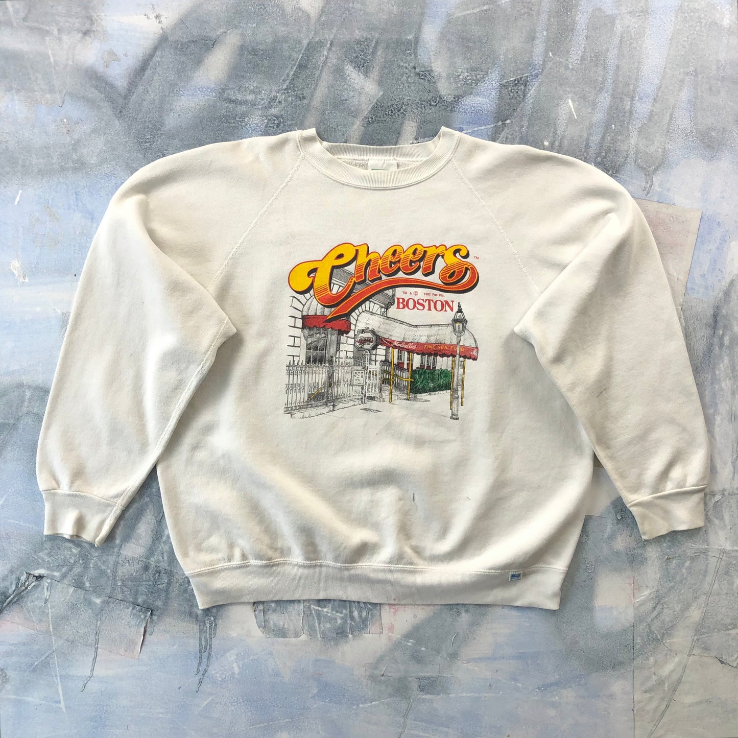 Vintage USA 90s Cheers Boston Crewneck Sweatshirt XL