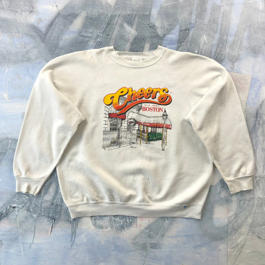 Vintage USA 90s Cheers Boston Crewneck Sweatshirt XL