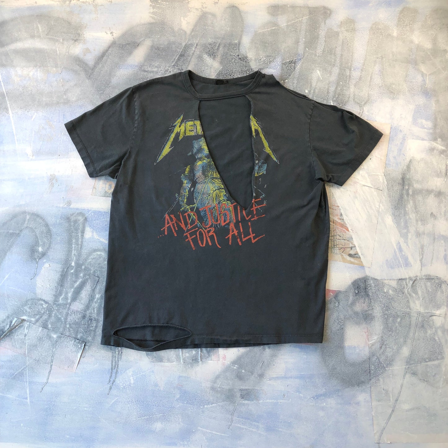 Vintage Metallica And Justice For All T Shirt XL