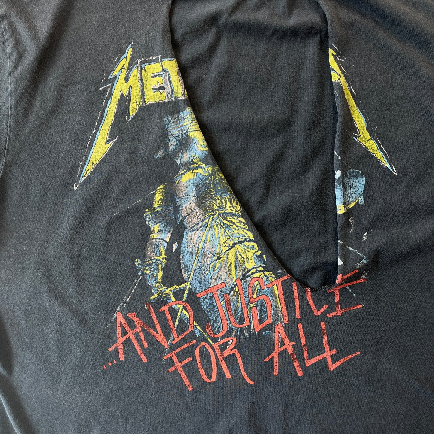 Vintage Metallica And Justice For All T Shirt XL